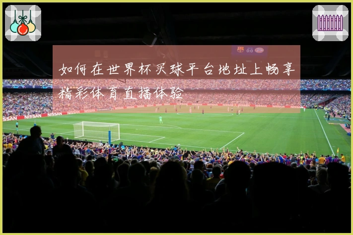 如何在世界杯买球平台地址上畅享精彩体育直播体验